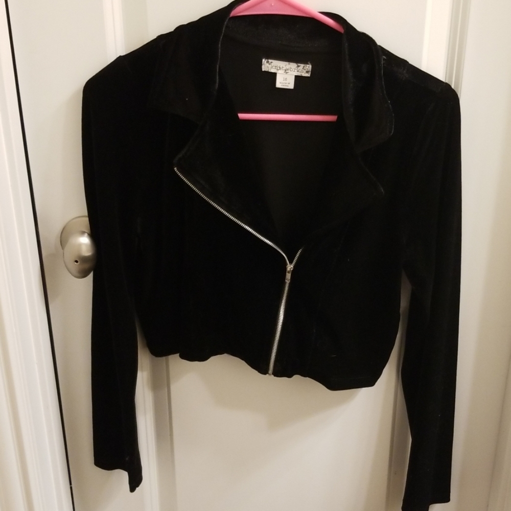 Girls velveteen jacket
